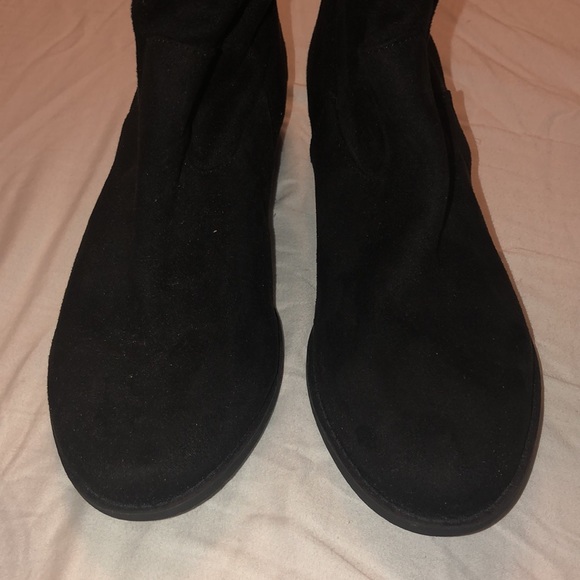 Qupid Faux Fur Lined Ankle Boot - Picture 5 of 6